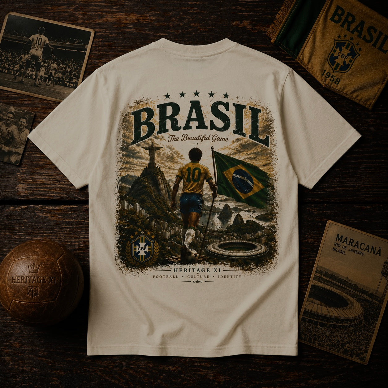 Brasil - The Beautiful Game Tee