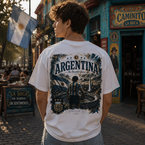 Argentina – The Beautiful Game Tee