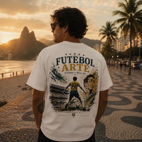 Brasil - Futebol Arte Tee