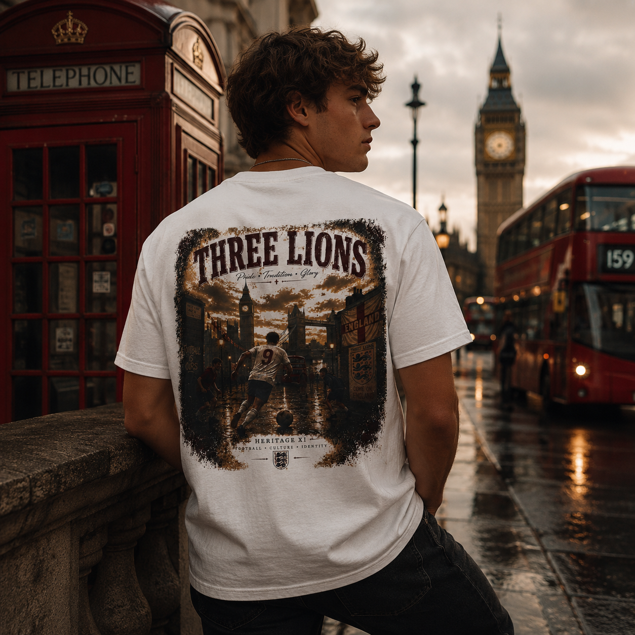 England – Three Lions Tee