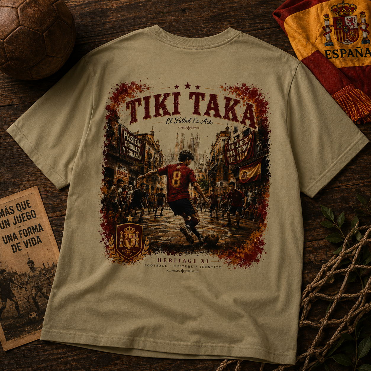 Spain – Tiki Taka Tee